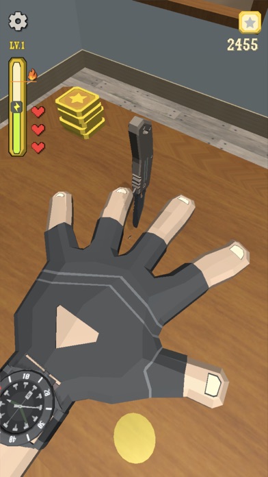 Knife Finger Game Screenshot