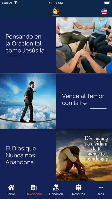 Ministerios Fuente de Vida Int Screenshot