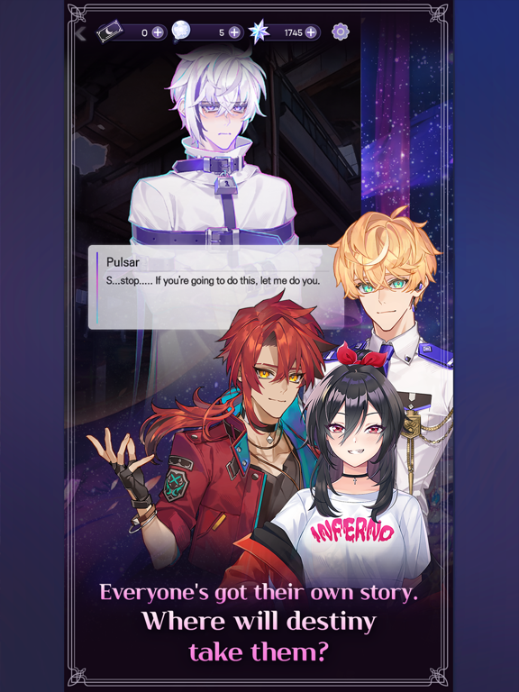 Eternal Afterlife: otome love iPad screenshot 5 - Games app