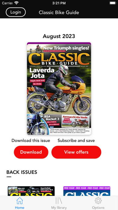 Classic Bike Guide Screenshot