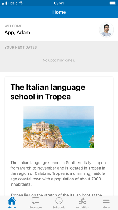 Piccola Università Italiana Screenshot