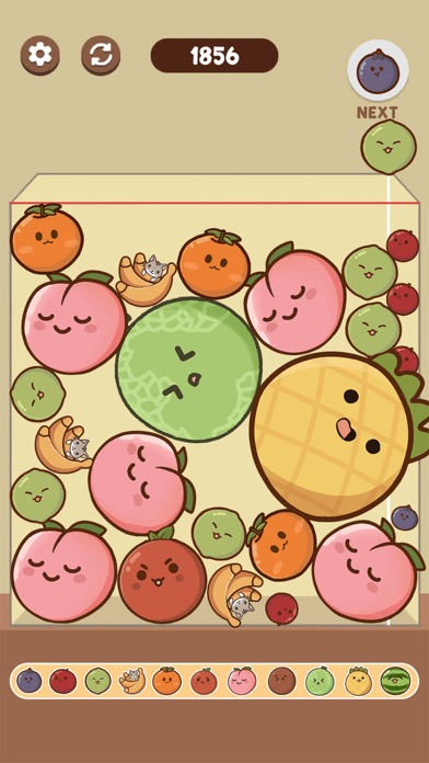 Watermelon Game: Kawaii Fruit Screenshot