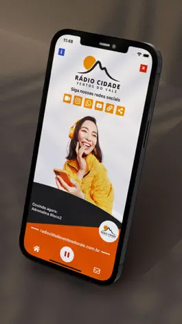Game screenshot Rádio Cidade Ventos do Vale apk