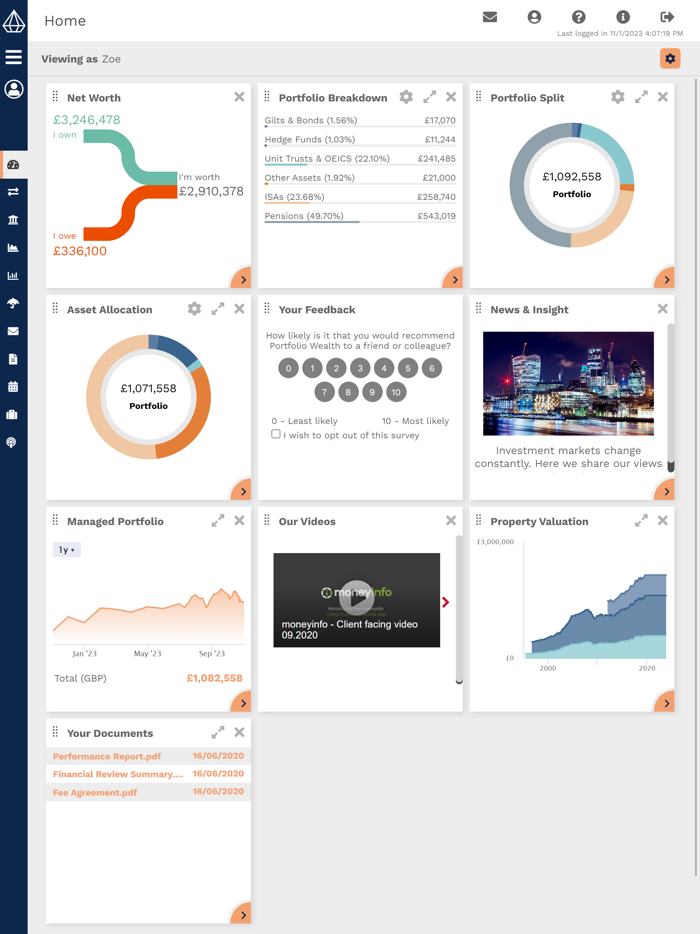Verso IM Client Portal