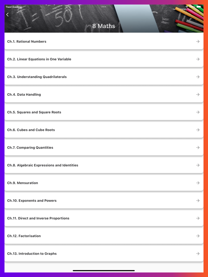 Class 8 Maths Solutions