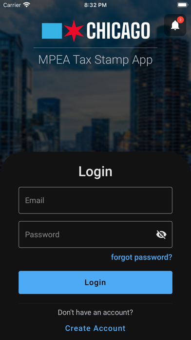 CHI MPEA Tax Screenshot
