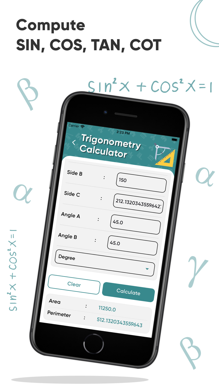 Trigonometry Calculator SinCos