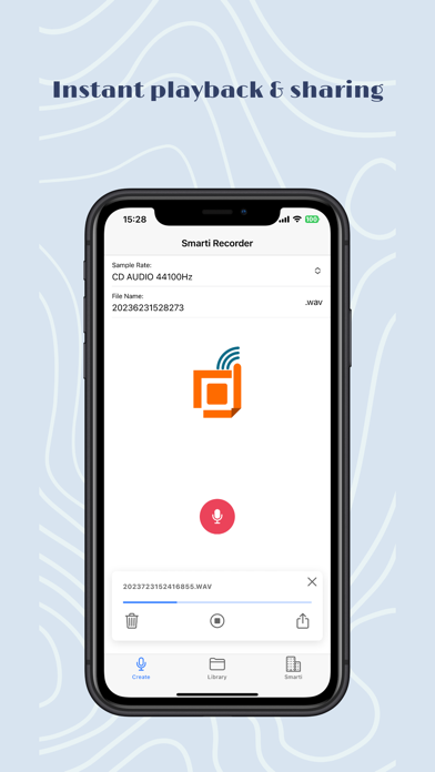 Smarti Recorder Screenshot