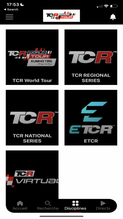 TCR TV Screenshot