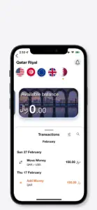 Dukhan Bank Multi Currency screenshot #3 for iPhone