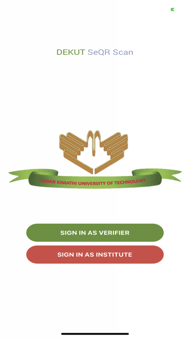 Dekut SeQR Scan Screenshot 1 - AppWisp.com