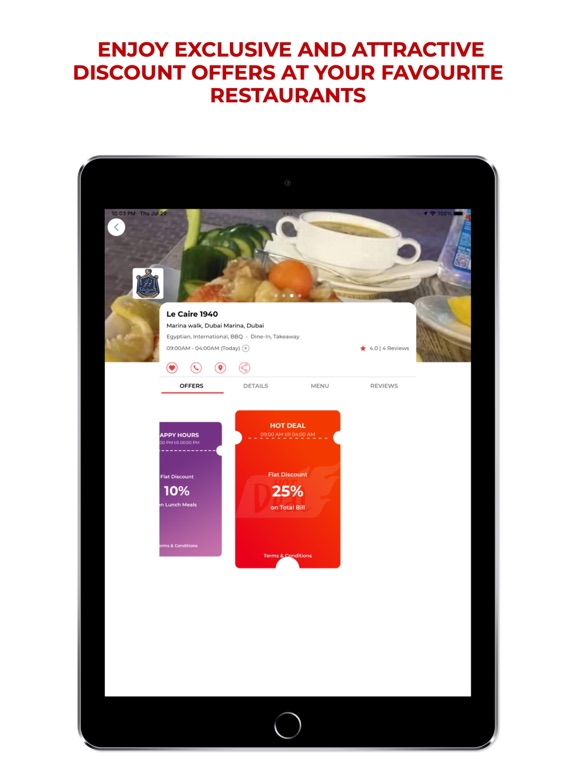 Keeperz iPad screenshot 4 - Food & Drink app