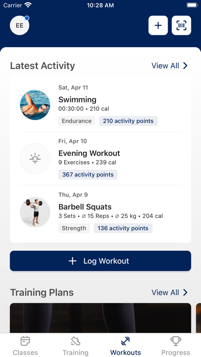National Institute For Fitness Screenshot