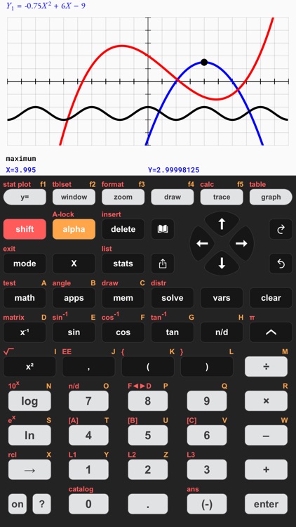 Taculator Graphing Calculator screenshot-0