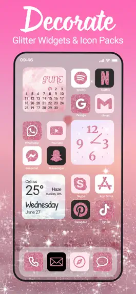 Game screenshot Glitter Wallpapers Lock Screen hack