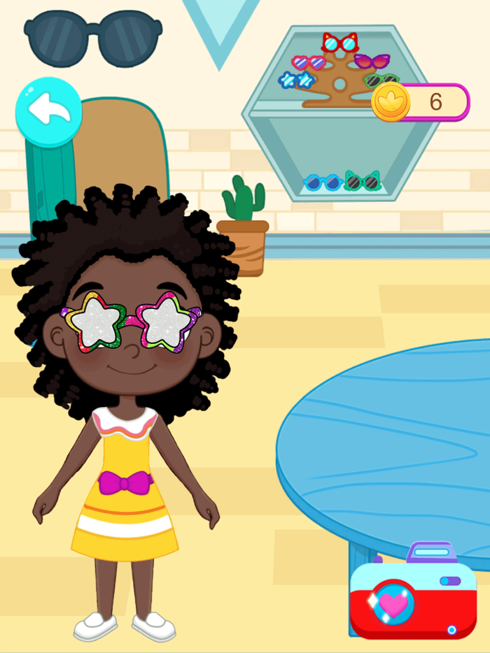 Dino Shop Design and Color Game