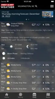 wect 6 first alert weather iphone screenshot 3