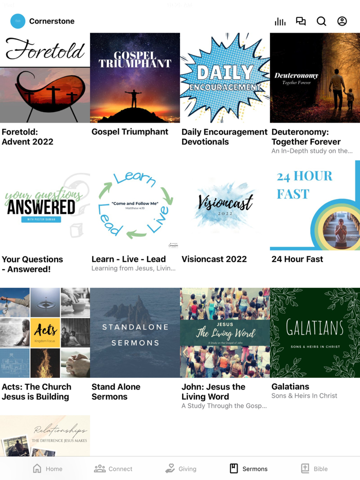 Cornerstone Chapel App