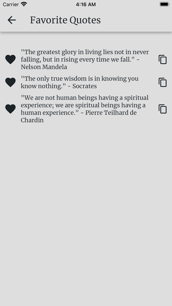 Profound Quotes Generator