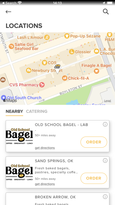 Old School Bagel Screenshot