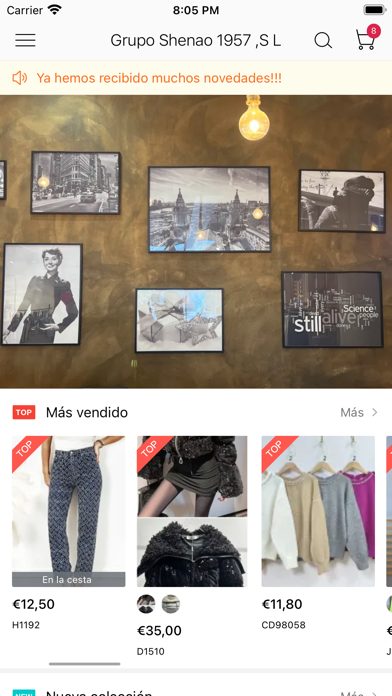 Priscila home Screenshot