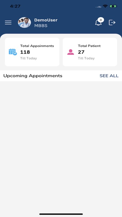 EMedStore Doctor Admin Screenshot