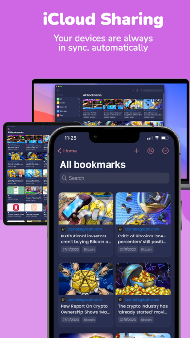 Bookmark Manager: Bookmarkify Screenshot