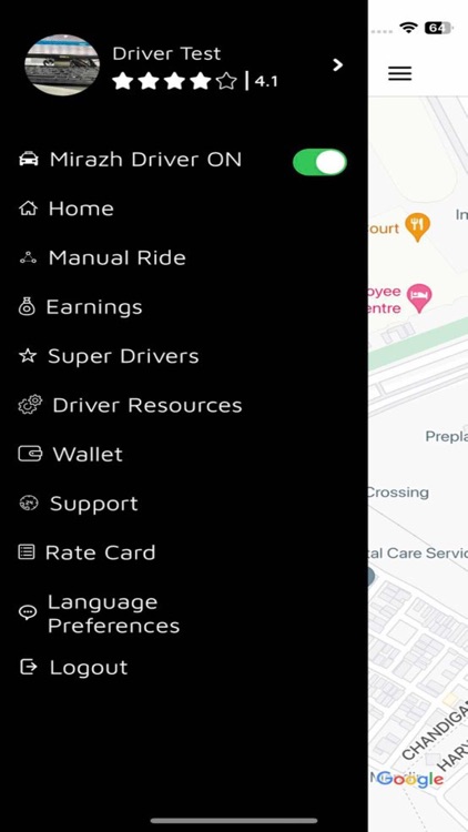 Mirazh Cityride-Driver