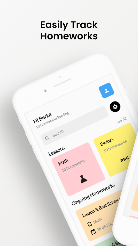 #1. Homework Tracker:Homework Hero (iOS) 来自: Berke Kurnaz