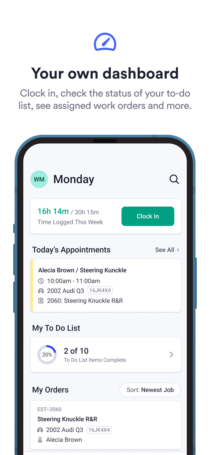 Shopmonkey for Techs 2.0