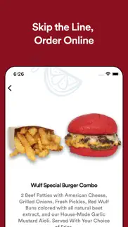 wulf burger iphone screenshot 4