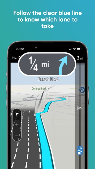 TomTom GO Navigation Screenshot