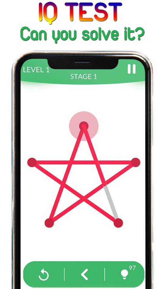 #2. Draw Line: Connect Game (iOS) By: VIET NAM YDC COMPANY LIMITED