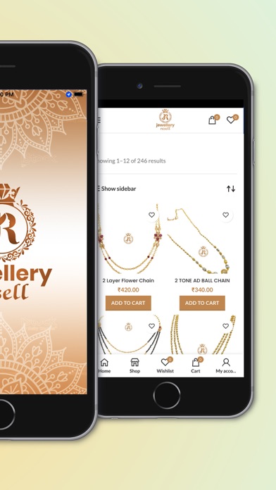 Jewellery Resell Screenshot