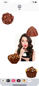 Chocolate Lover Stickers screenshot #1 for iPhone