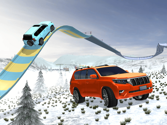 Snow Driving 4x4 Prado Drive