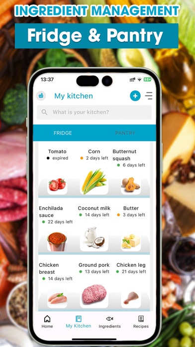 My Fridge Food: Cooking Recipe Screenshot