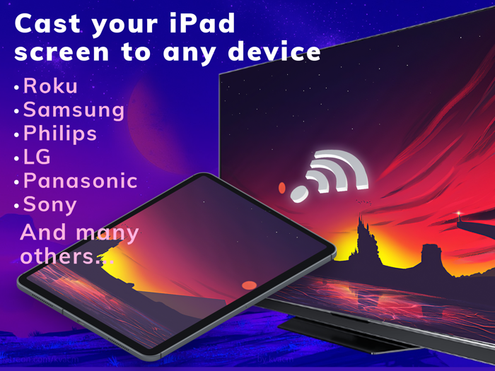 CAST TO TV  SCREEN MIRRORING