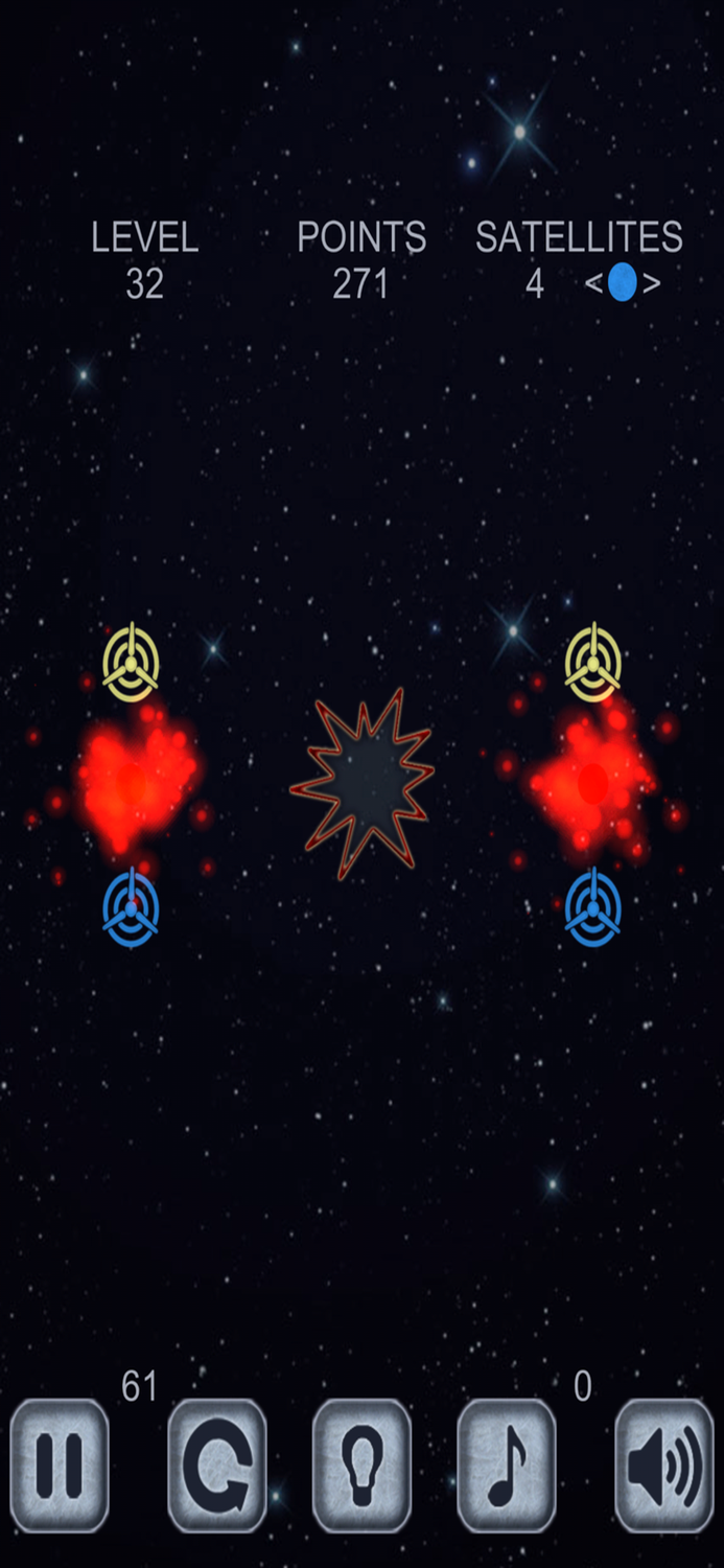 Crazy Orbits. Universe