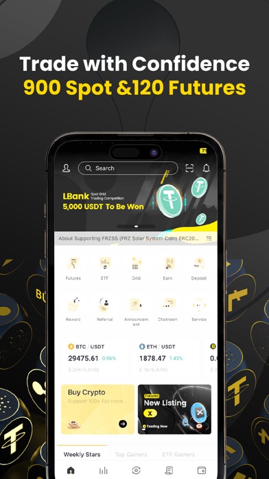 Screenshot #2 pour LBank - Buy Bitcoin & Crypto