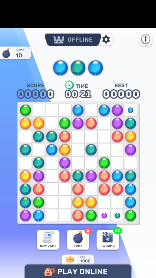 #1. Line And Block 98 Online (iOS) Podle: Tran Viet
