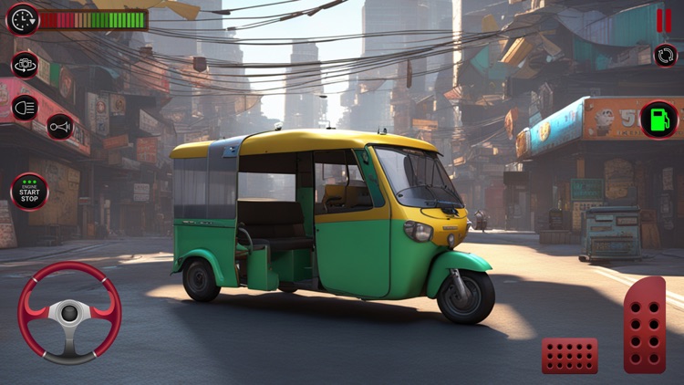 Modern Tuk Tuk Rickshaw Game