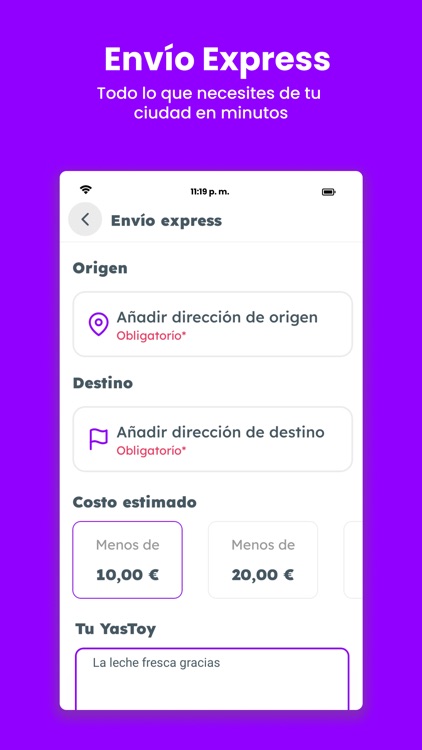YasToy - Comida a domicilio screenshot-6