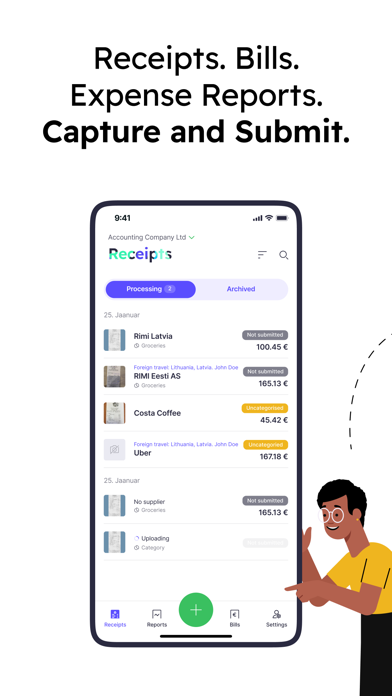 Screenshot #1 pour Envoice - Bills & Expenses