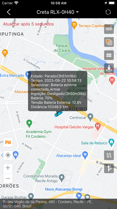 BRASILSAT GPS Screenshot