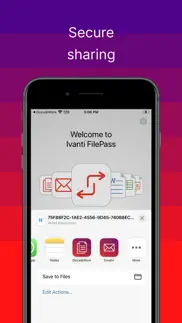 ivanti filepass iphone screenshot 2