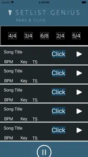 How to cancel & delete setlist genius - pads & click 2