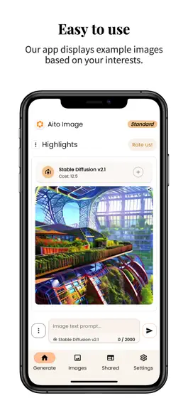 Game screenshot Aito Image - Text to Image apk