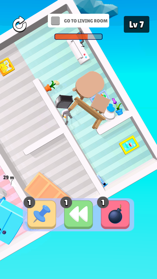 #4. House Rotator (iOS) Ved: FLUSH GAMES OYUN YAZILIM VE BILGI TEKNOLOJILERI ANONIM SIRKETI