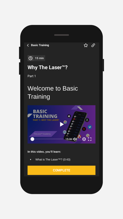 The Laser Academy Screenshot